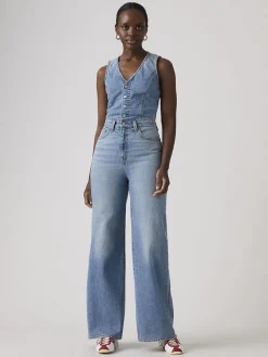 Spijkerjumpsuit lichtblauw
