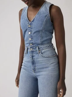 Spijkerjumpsuit lichtblauw