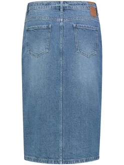 Spijkerrok blauw