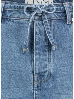 Spijkerrok blauw