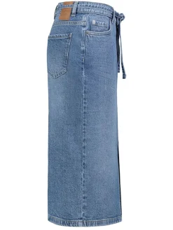 Spijkerrok blauw