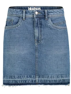 Spijkerrok blauw