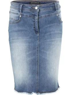 Spijkerrok blauw