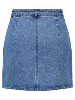 Spijkerrok blauw