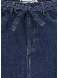 Spijkerrok donkerblauw