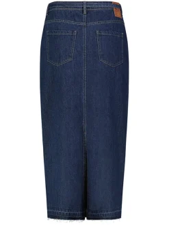Spijkerrok donkerblauw