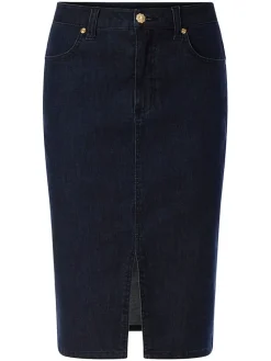 Spijkerrok donkerblauw