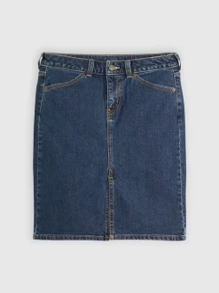 Spijkerrok donkerblauw