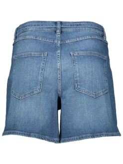 Spijkershort blauw