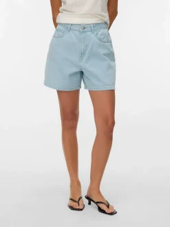 Spijkershort lichtblauw