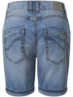 Spijkershort "Ravi" - regular fit - blauw