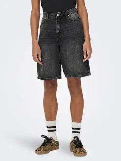 Spijkershort "Sonny" antraciet