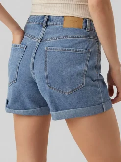 Spijkershort "Zuri" blauw