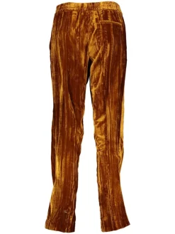 Stoffen broek oranje