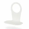 Stopcontact mobiele telefoonhouder wit - (B)12 x (H)12 x (D)8 cm