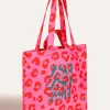 Strandtas roze - (B)40 x (H)40 cm