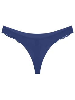 String donkerblauw