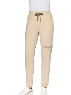 Sweatbroek beige