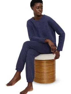 Sweatbroek donkerblauw