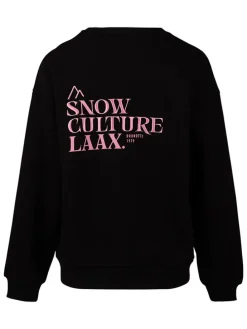 Sweatshirt "Almea" zwart