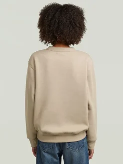 Sweatshirt beige
