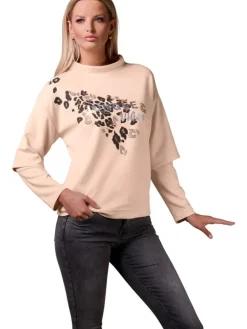 Sweatshirt beige
