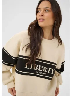 Sweatshirt beige
