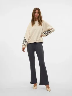 Sweatshirt beige