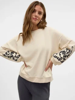 Sweatshirt beige