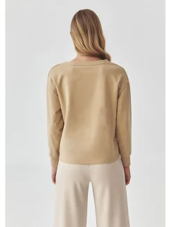 Sweatshirt beige