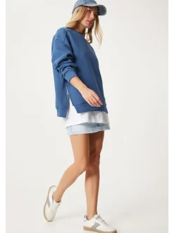 Sweatshirt blauw