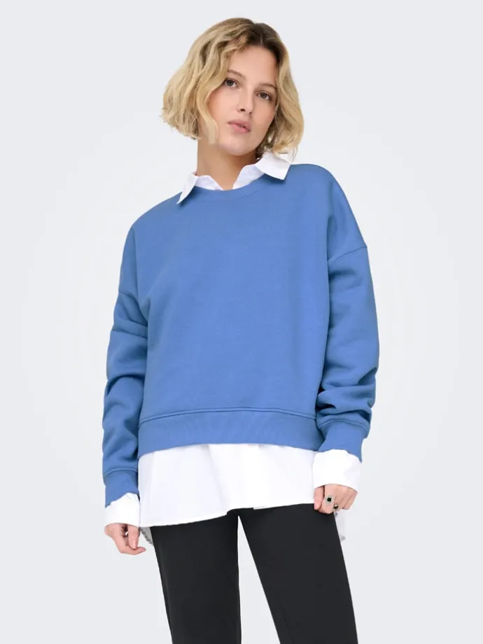 Sweatshirt blauw
