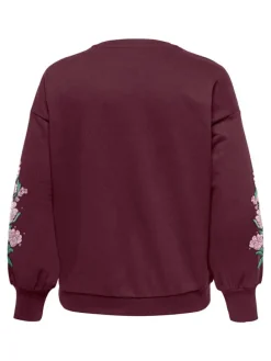 Sweatshirt bordeaux