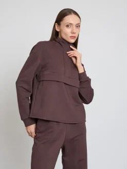 Sweatshirt bruin