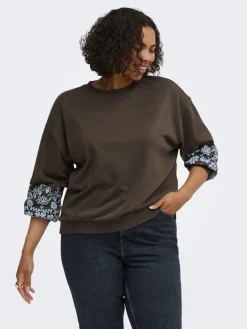 Sweatshirt bruin