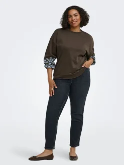 Sweatshirt bruin