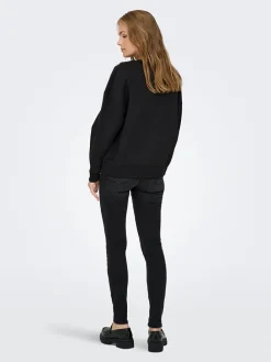 Sweatshirt "Canoa" zwart