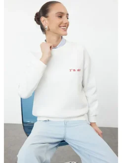 Sweatshirt crème