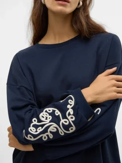 Sweatshirt donkerblauw