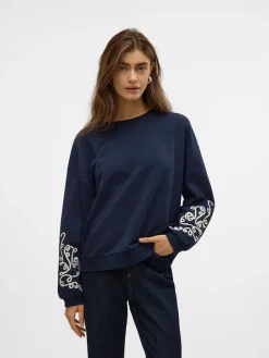 Sweatshirt donkerblauw
