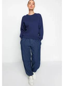 Sweatshirt donkerblauw