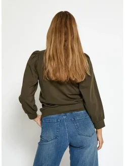 Sweatshirt "Fiola" kaki