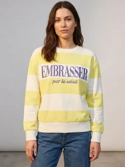 Sweatshirt geel