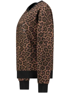 Sweatshirt "Getoile" bruin