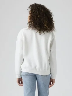 Sweatshirt grijs/wit