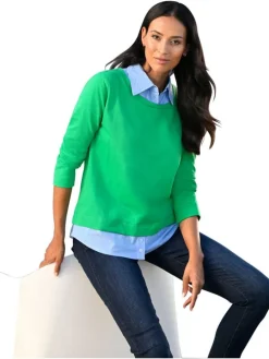 Sweatshirt groen