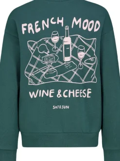 Sweatshirt groen