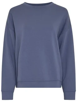 Sweatshirt "Ima Q" blauw