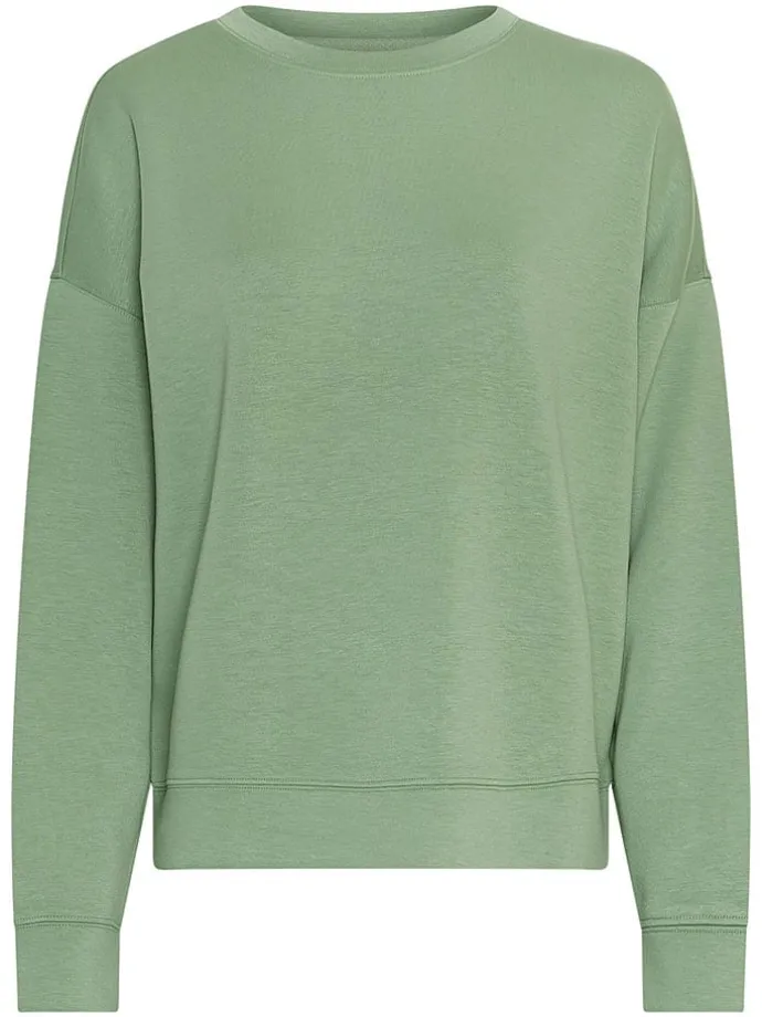 Sweatshirt "Ima Q" lichtgroen