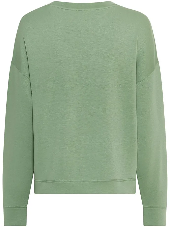 Sweatshirt "Ima Q" lichtgroen